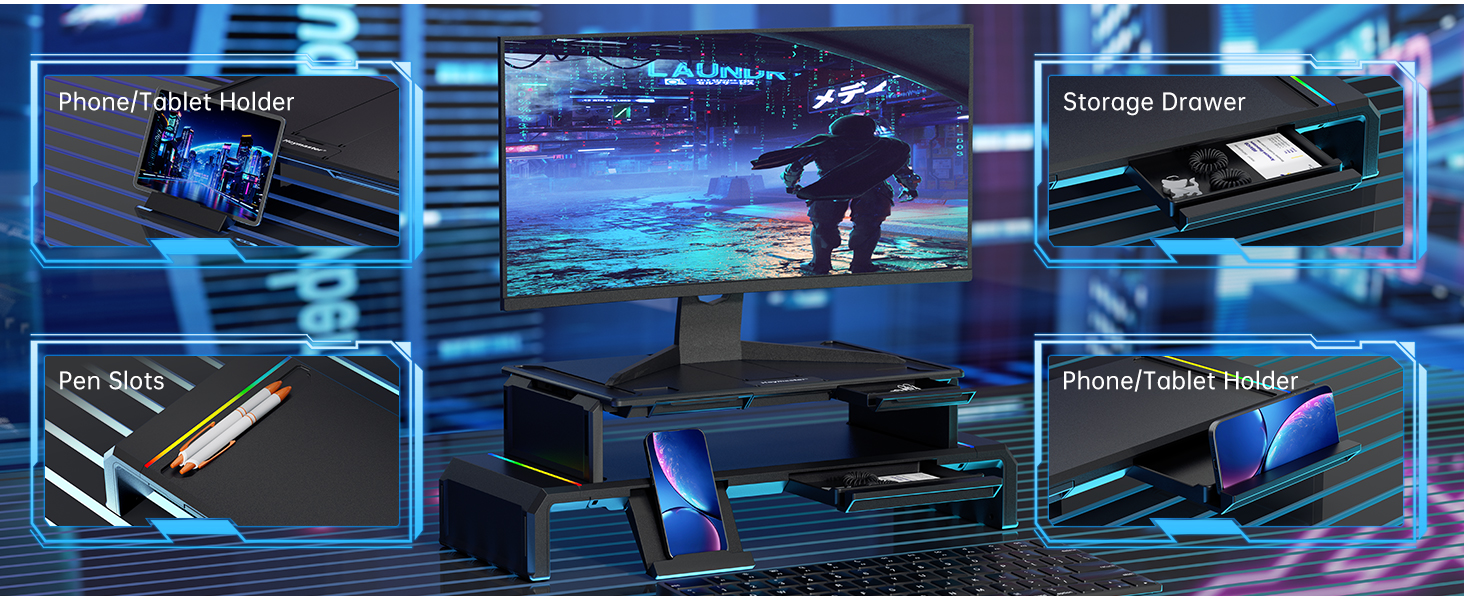gaming monitor stand
