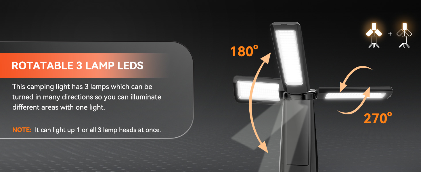 Camping Light with Stand