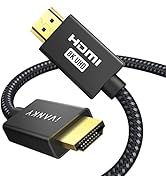 8K HDMI Cable 2.1 Certified 48Gbps 6.6ft/2m IVANKY Ultra High Speed HDMI 2.1 Cable Braided Cord 8...