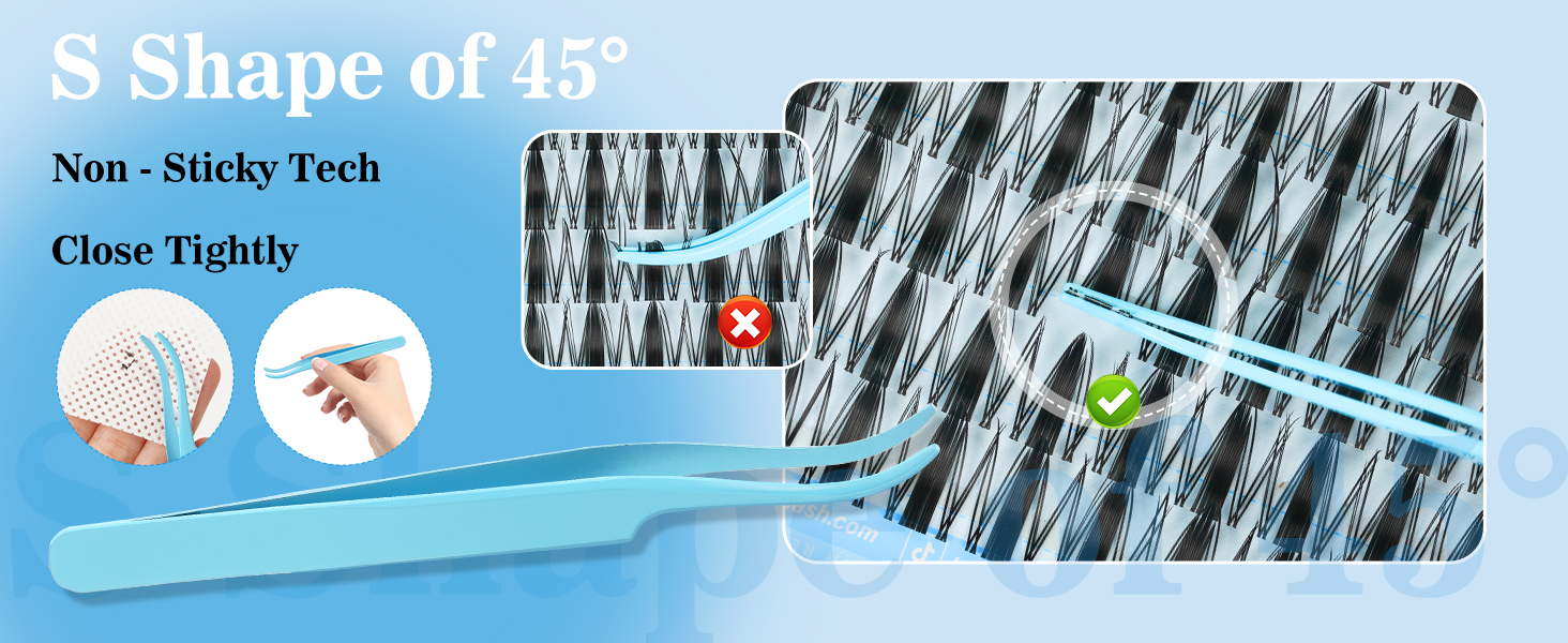 Manga lash clusters kit