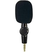 SEYUGOPTI 3.5mm Mini 4-Pole Omnidirectional Microphone for iPhone 7 7s 6 6s for iPad and Android ...