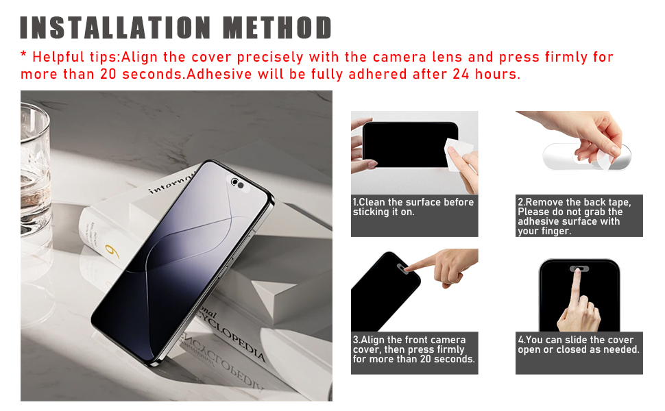 front camera cover