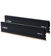 Crucial Pro 32GB DDR5 RAM Kit (2x16GB), 5600MHz