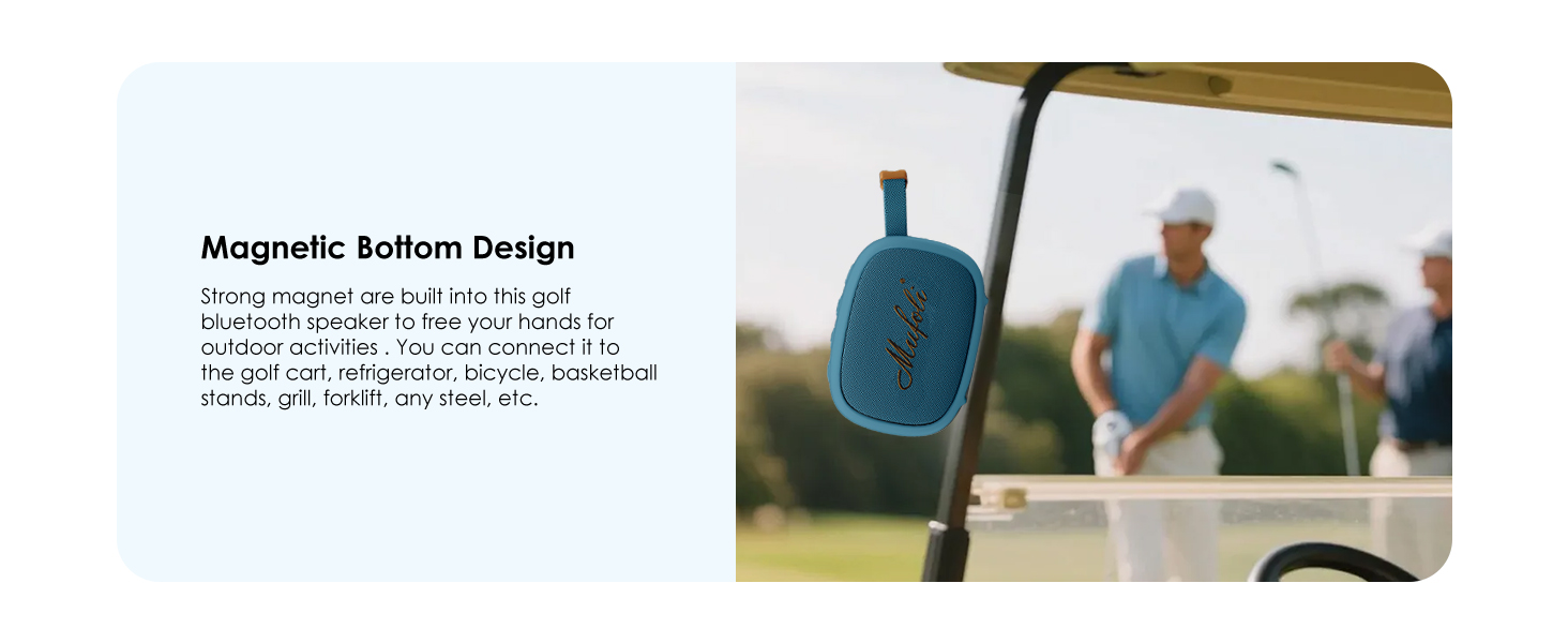 magnetic bluetooth speaker