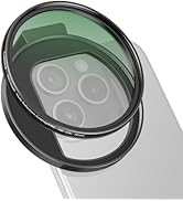 CPL Filter for Phone, 72mm Camera Polarized Lens Polarizing Filter with Metal Cold Shoe Phone Cli...