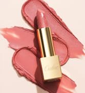 Oulac Coral Matte Lipstick with Glow Metallic Finish - Vegan Lipstick for Women, Creamy Texture, ...