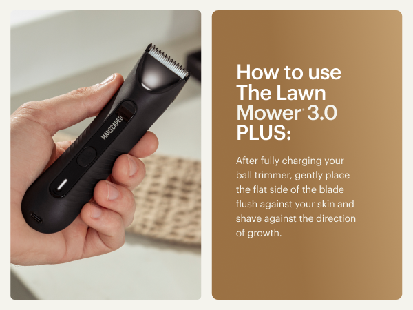 manscaped lawn mower groin bodyhair trimmer shaver