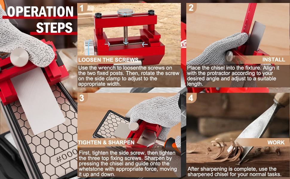 wood chisel sharpener