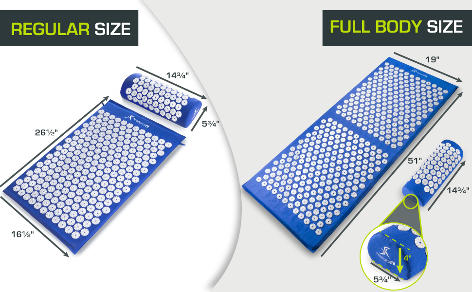 accu mat spiky back sleep induction spoonk spike for pranamat acupressure spikes