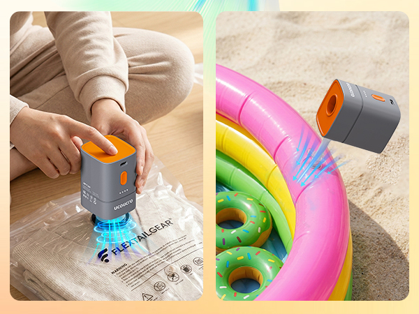 2-in-1 Cordless Electric Vacuum Pump