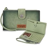 X Wrangler Wallets Women Minimalist Wristlet Wallets, Card Cases &amp; Money Organizers Wallet Bifold...