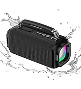 ZSYQVGS Portable Wireless Bluetooth Speaker with HD Sound, Bluetooth 5.3, 32W Dual Speaker, 36H P...