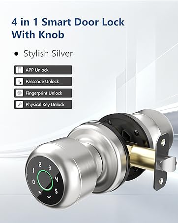 fingerprint door knob