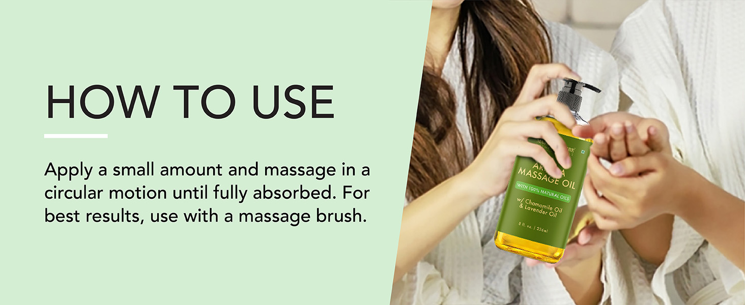 Massage Oil, Arnica Massage Oil