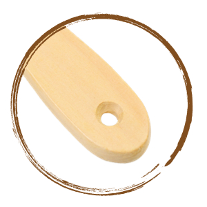 wooden hand broom