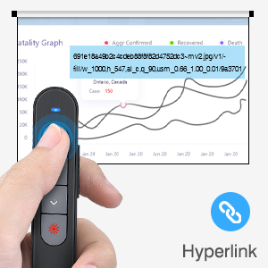preesntation clicker hyperlink