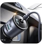 JOYROOM 3-in-1 Starlink Mini Car Adapter [Voltage Display] 12V/24V DC to 30V Step-up Converter, U...
