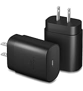 Galaxy S23 Charger Block USB Type C Power Plug 25W PD Super Fast Charging Wall Charger Adapter fo...