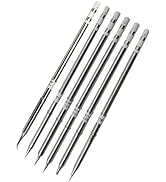 FEITA Soldering Iron Tips T12 Electrical Solder Tip Kits for Micro Electric Soldering Station, Sm...