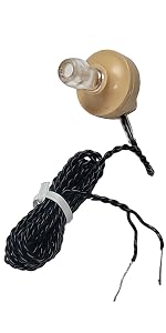 Piezo Electric Crystal Earphone Sensitive High Impedance Ceramic Ear Piece 3.5mm for Transistor Radi...