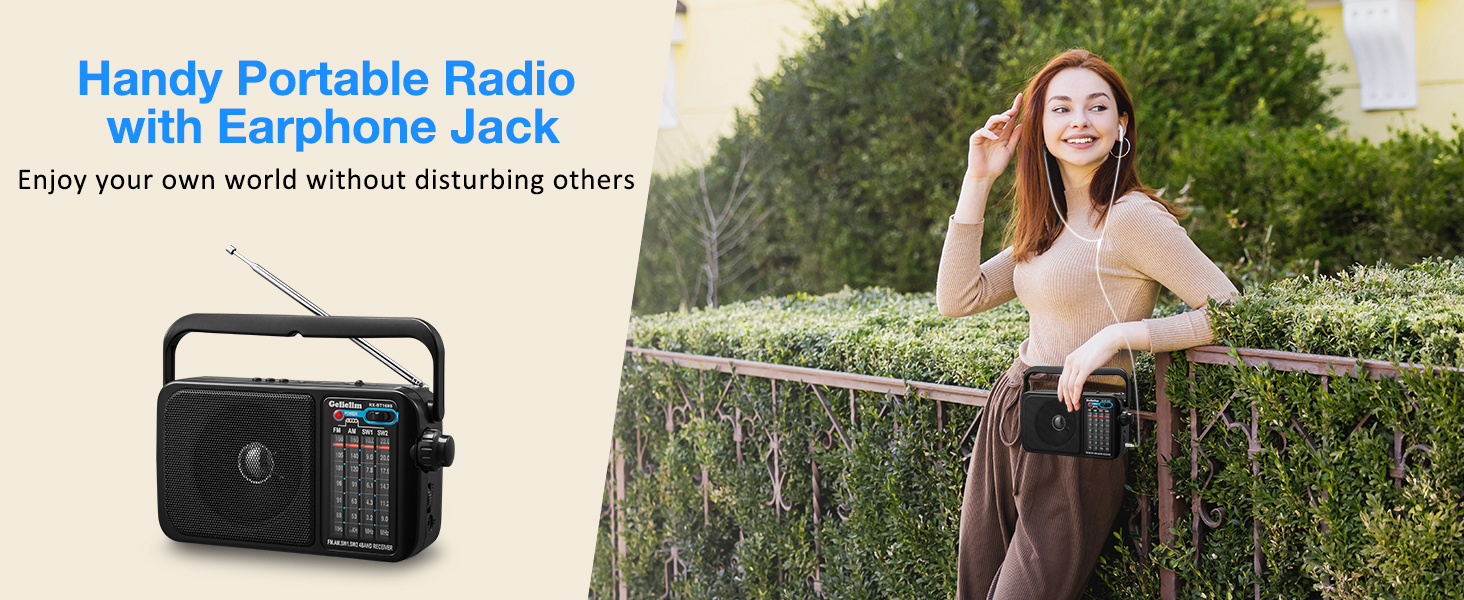 radio with headphone jack