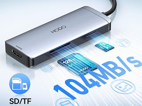 USB C Hub Adapter for MacBook Air HDMI Dongle for MacBook Pro USBC Multiport Adapter Mac Converter