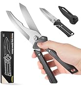 Heavy Duty Kitchen Shears,Multipurpose for Scissors&amp;Knife,Stainless Steel Shears for Powerful Cut...