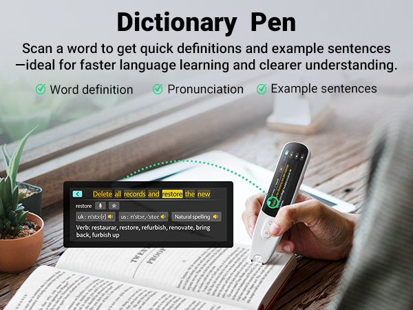 Dictionary pen