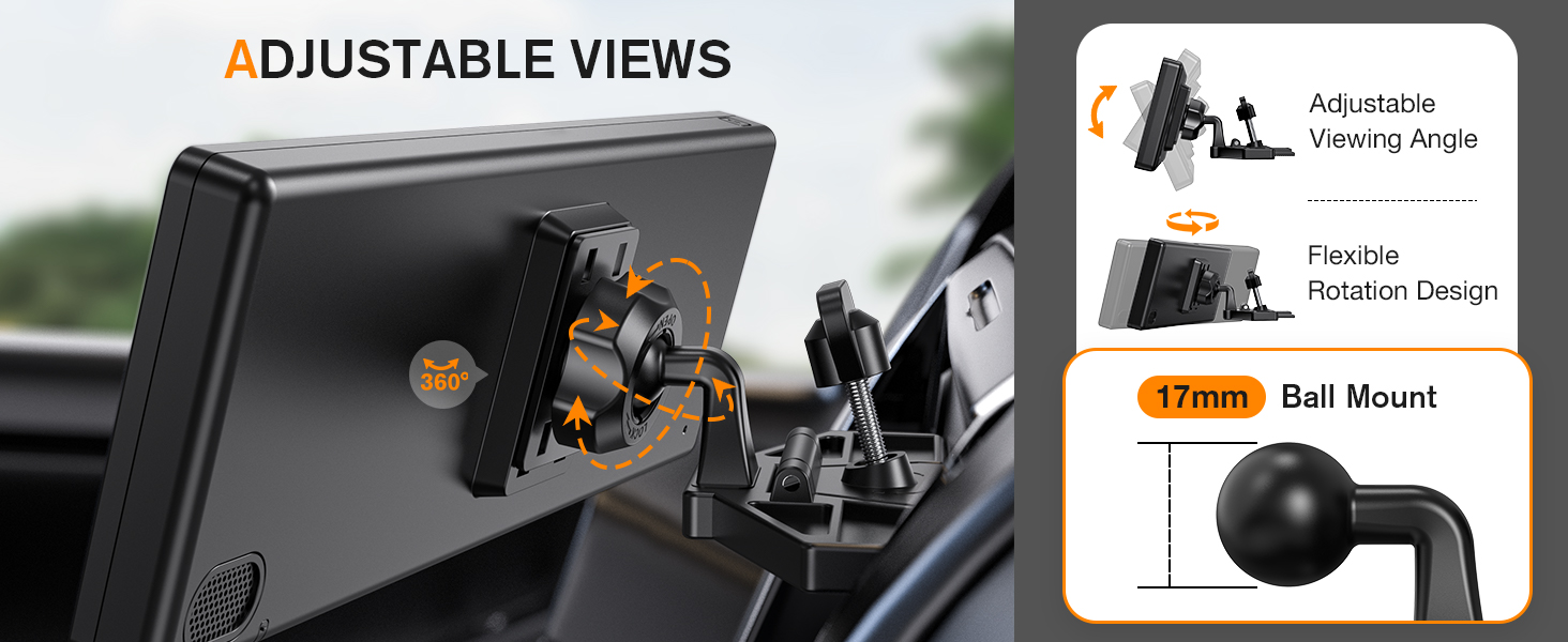 cd carplay screen holder