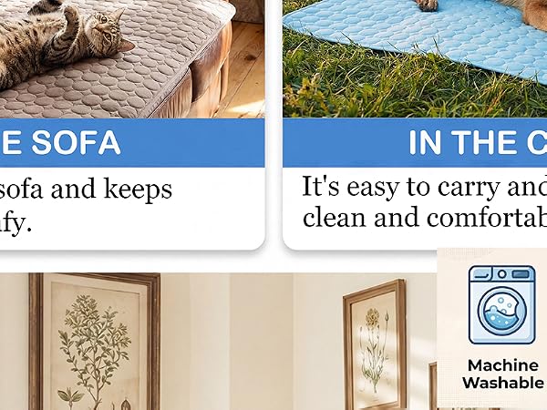 Summer Cooling Mat &amp;amp; Sleeping Pad- Water Absorption Top