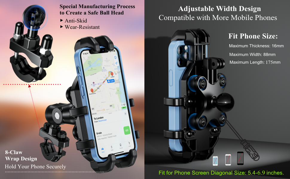 Adjustable width design