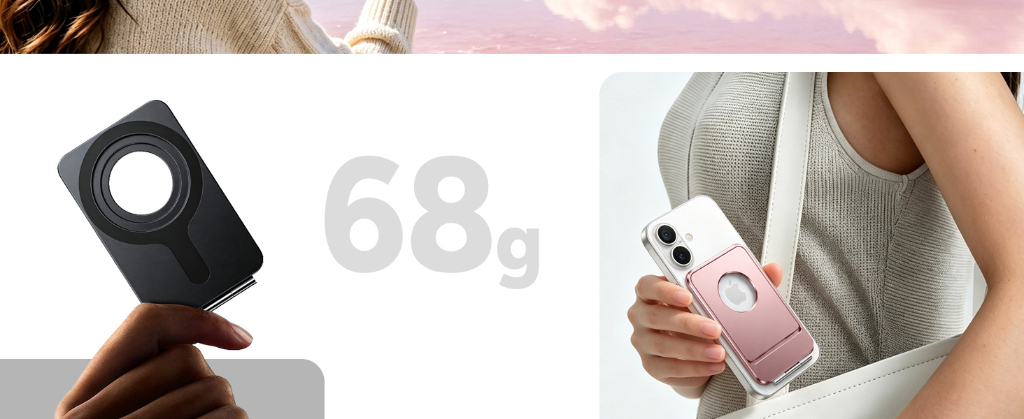 pocket tripod weights less than 2.4 oz, height 0.2 inches