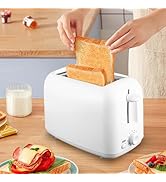Retro Toaster 2 Slice Bread Toaster With 6 Functions Stainless Steel Toaster Removable Smart Toas...