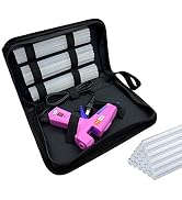 Liumai Glue Gun, Hot Glue Gun Kit with 30 Glue Sticks, Mini Hot Melt Glue Gun for Crafts, Mini Cr...