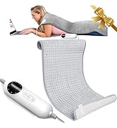 TOPSOSO Electric Heating Pad - 20"x 40" Extra Large Heating Pad for Back Pain Relief, 10 Heat Set...