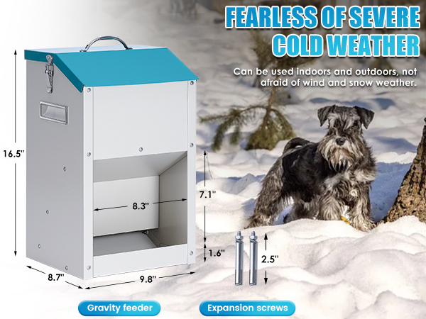 pet cat dog feeding feeder station food storage container