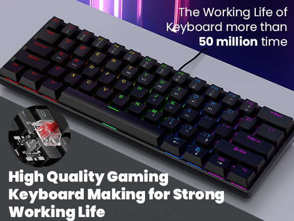 mechanical gaming keyboard and mouse