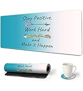 DINKY Extended Gaming Mouse Pad, Stable Non-Slip Rubber Base Mousepads, Large Mouse Mat with Stit...