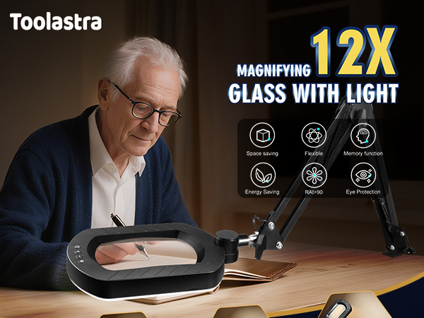 10x magnifying glass