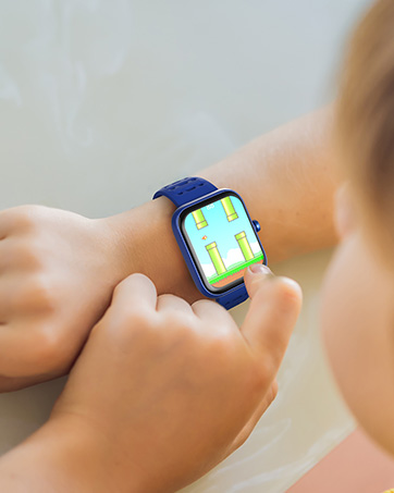 Smart Watch for Kids, 1.83" Fitness Tracker Watch, IP68 Waterproof Pedometer, Step Counter