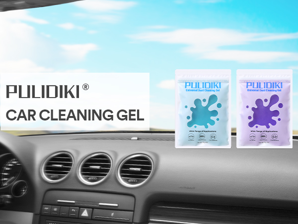 Car Cleaning Gel Blue