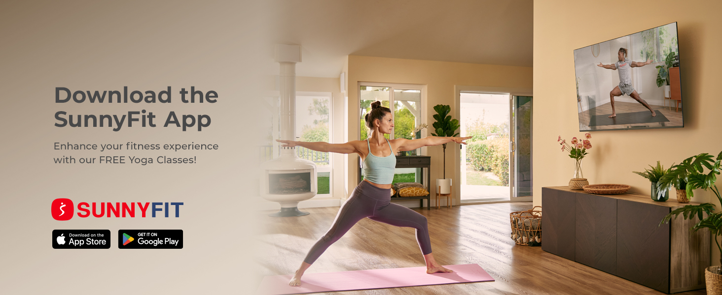 Download the Free SunnyFit App today!