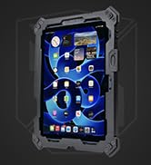 Mob Armor X Series iPad Case - Tablet Cover with Black Powder-Coated, Aircraft-Grade, Rustproof, ...