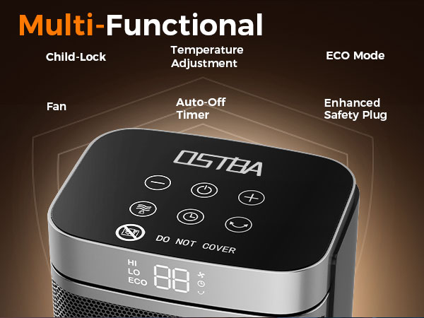 Multifunction space heater