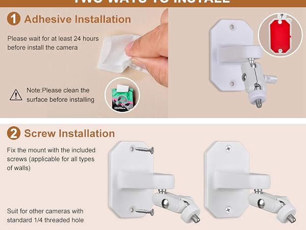 ring indoor cam wall mount