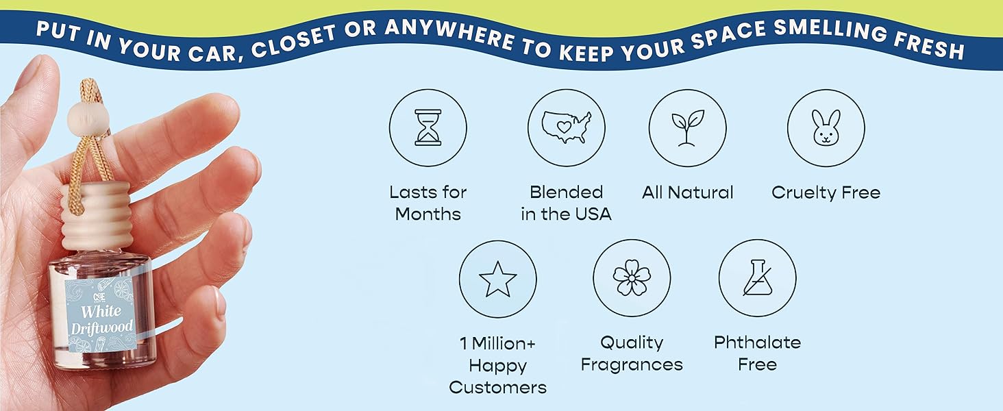 Cande craft car fresheners long lasting freshener car diffuser