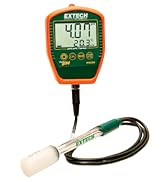 Extech PH220-S Palm pH Meter with Stick Electrode