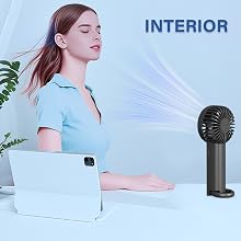 handheld desk fan 