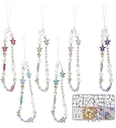 SUNNYCLUE 1 Box DIY 5 Sets Phone Charm Making Kit Summer Phone Charm Ocean Glass Beaded Ocean Sea...