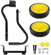KIKITE Generator Wheel Kit for Champion 2800-4750w with Folding Handle and Never-Flat Tires, Gene...
